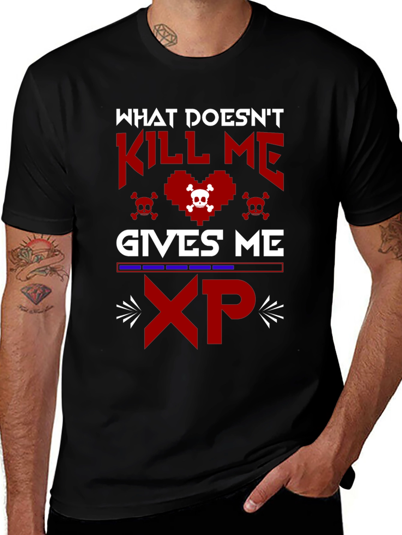 Gamer XP T-Shirt - What Doesnt Kill Me