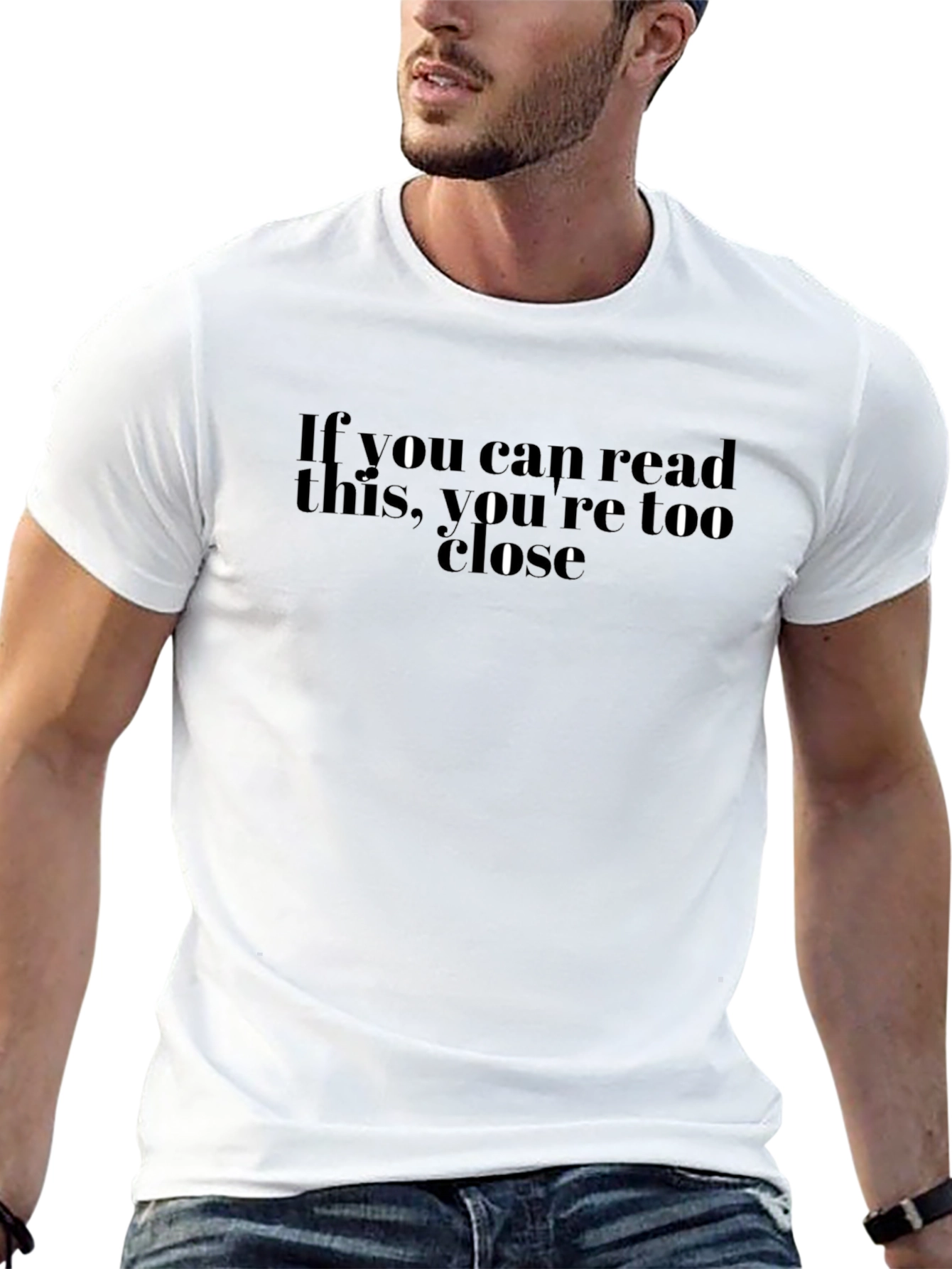 Humorous If You Can Read This Graphic Tee