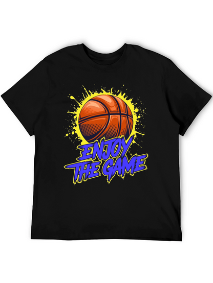 Enjoy The Game Basketball Graphic Tee
