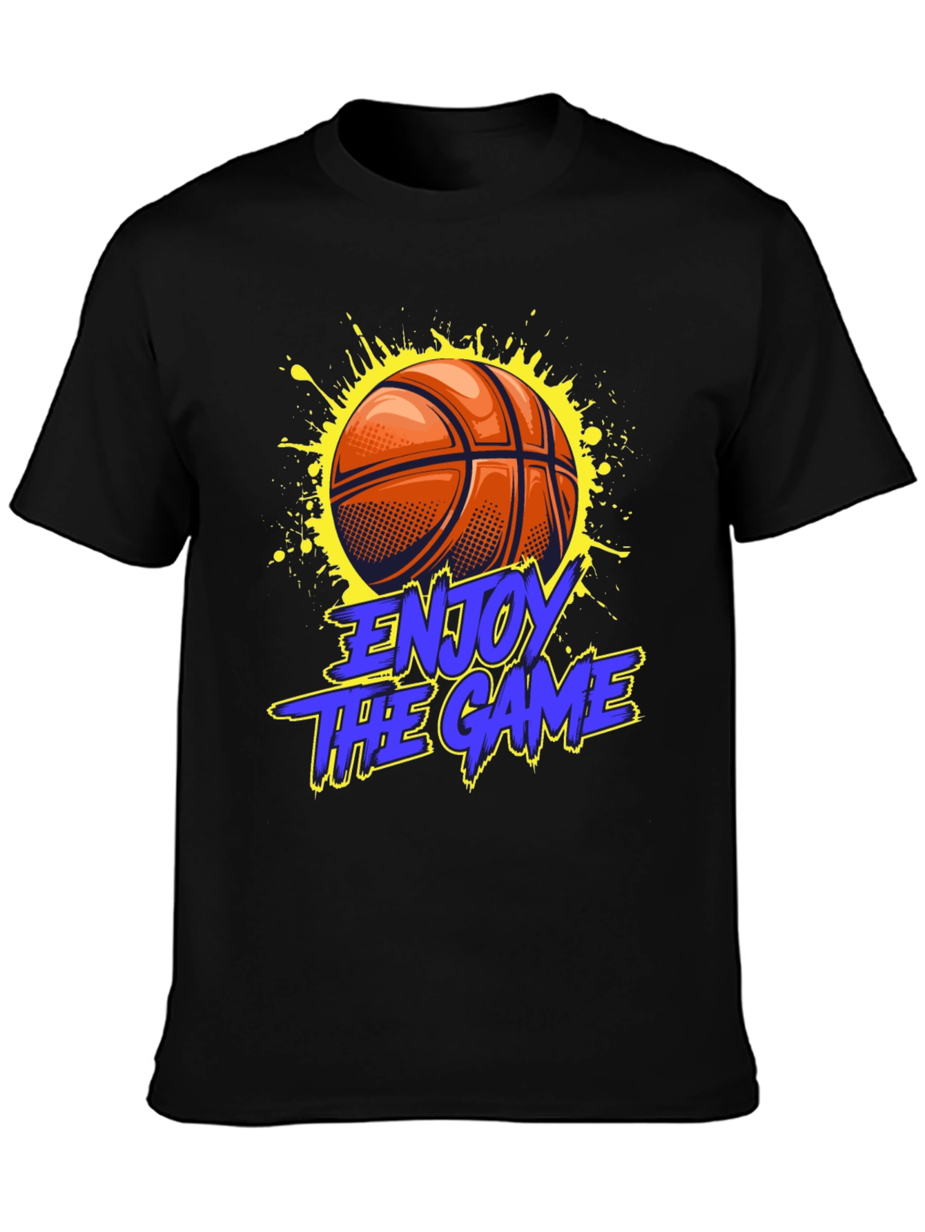 Enjoy The Game Basketball Graphic Tee