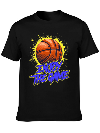 Enjoy The Game Basketball Graphic Tee