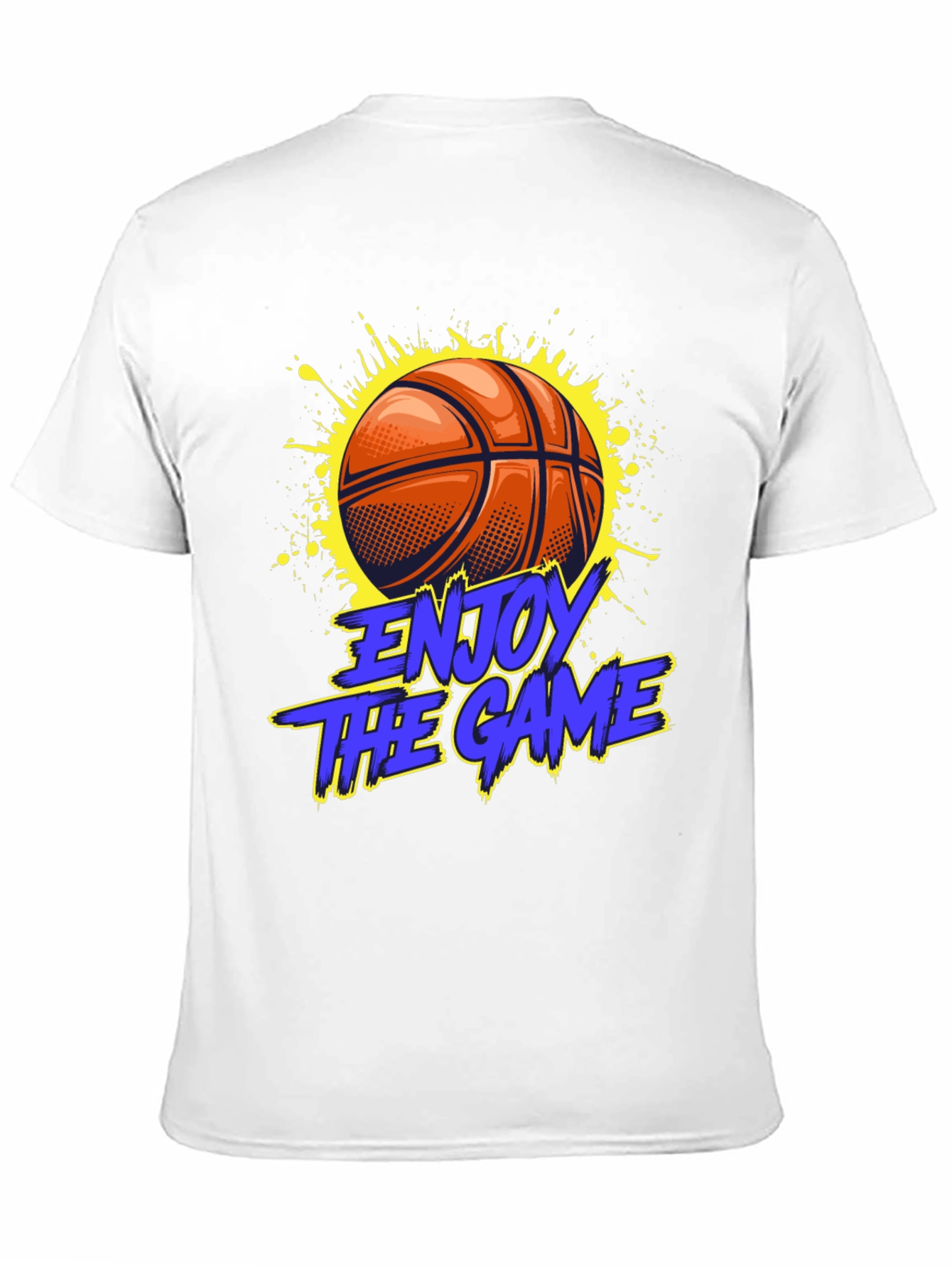 Enjoy The Game Basketball Graphic Tee