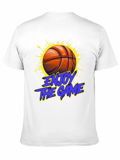 Enjoy The Game Basketball Graphic Tee