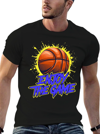 Enjoy The Game Basketball Graphic Tee