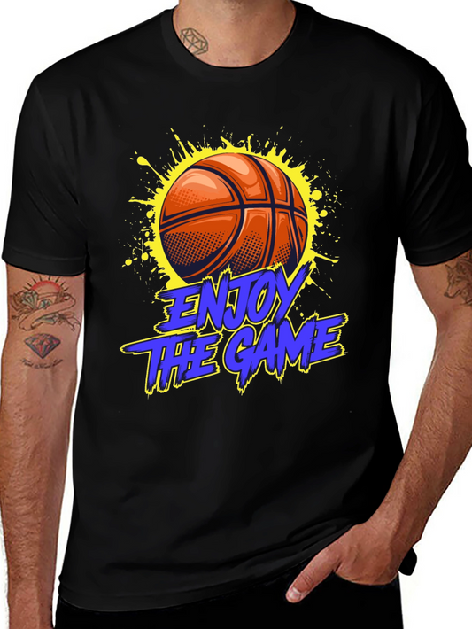 Enjoy The Game Basketball Graphic Tee