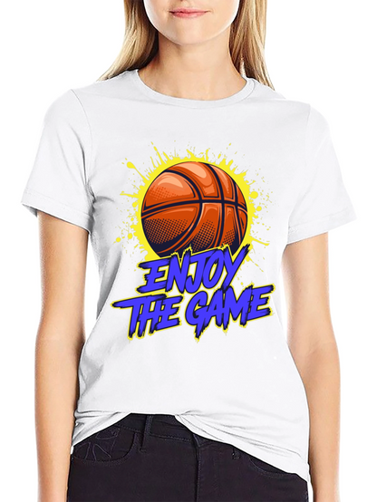 Enjoy The Game Basketball Graphic Tee