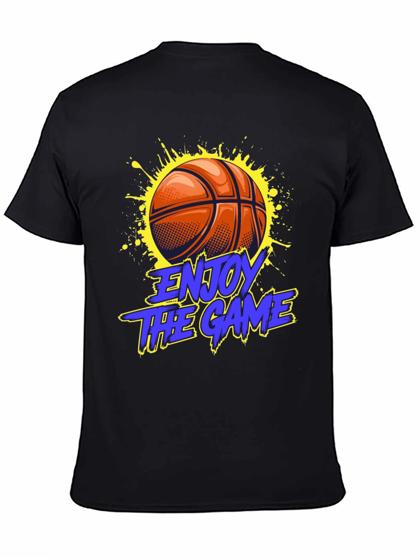 Enjoy The Game Basketball Graphic Tee