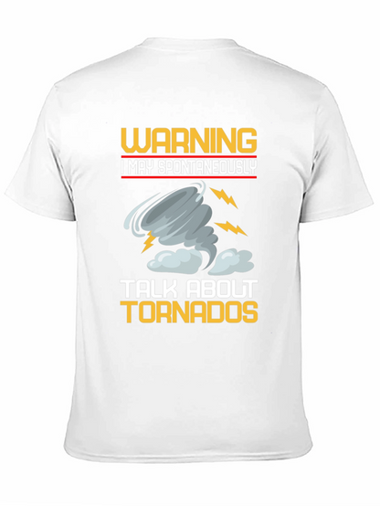 Warning Tornadoes Graphic Tee - Black