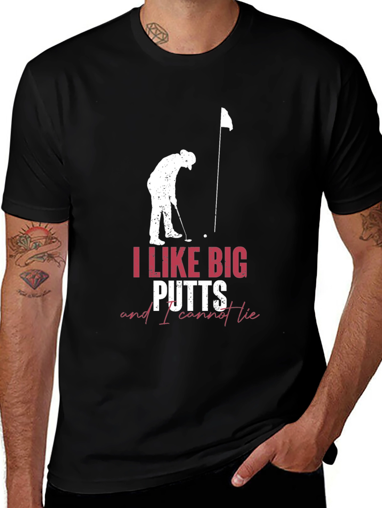 I Like Big Putts Golf T-Shirt