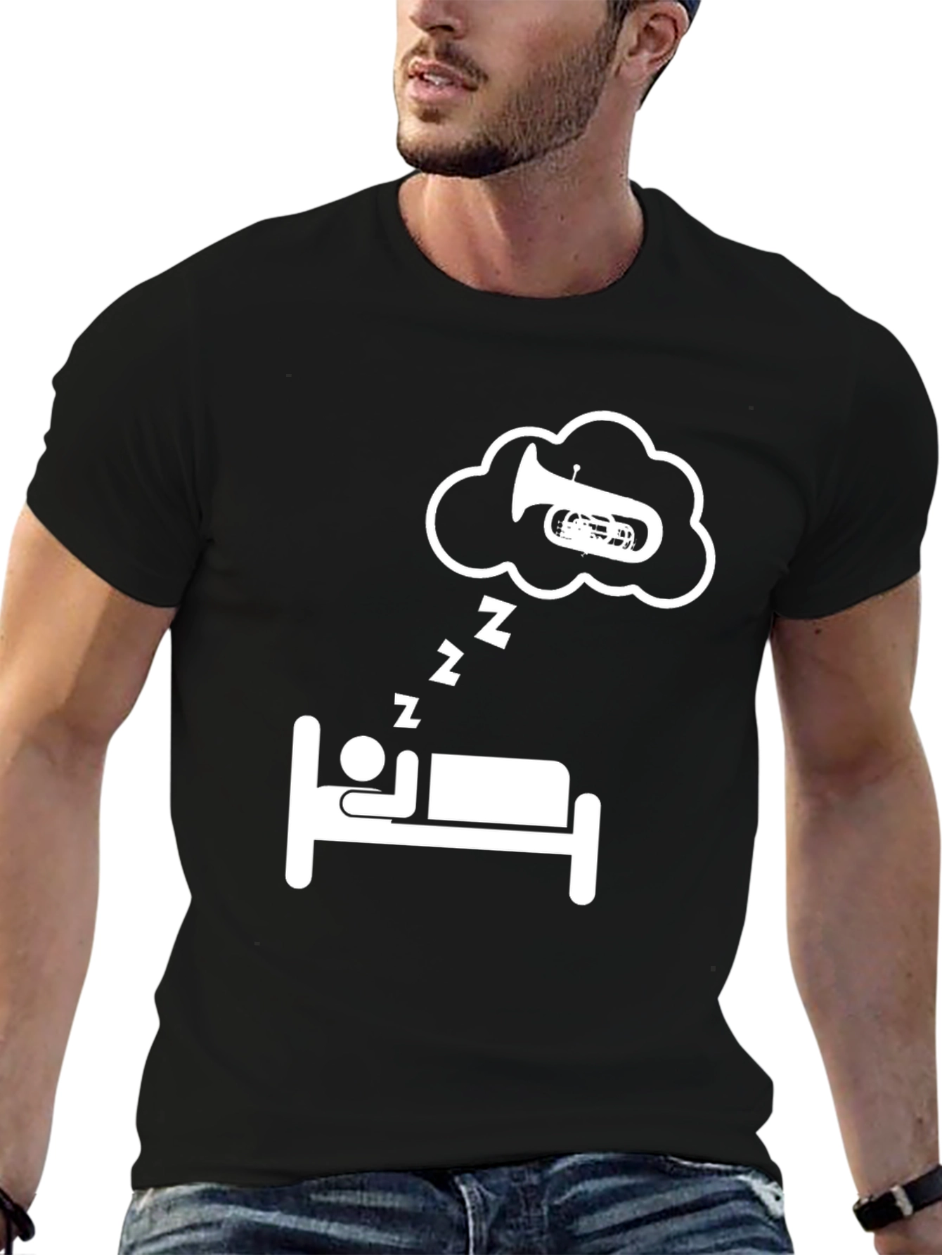 Dreaming Tuba Graphic Tee