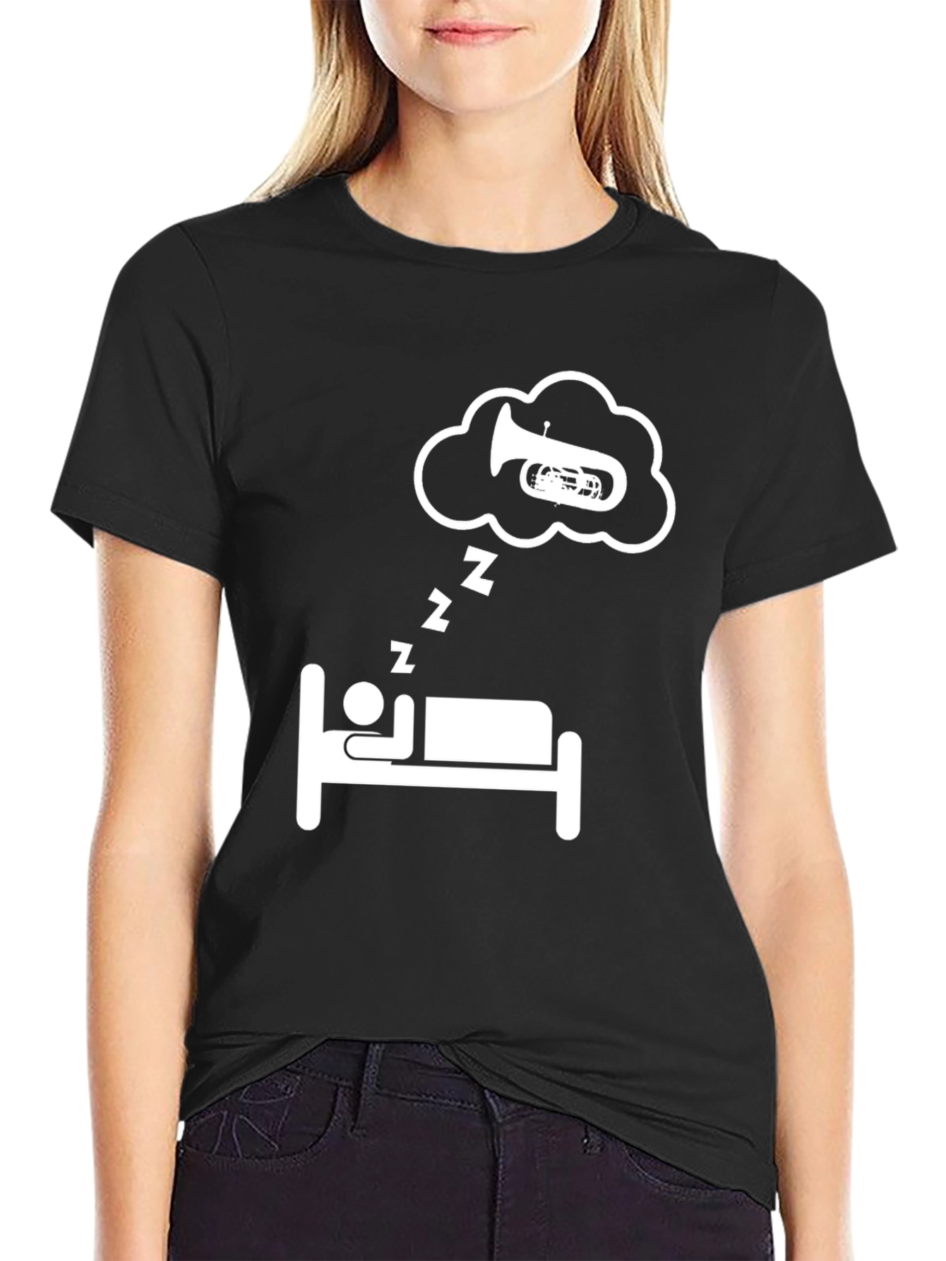 Dreaming Tuba Graphic Tee
