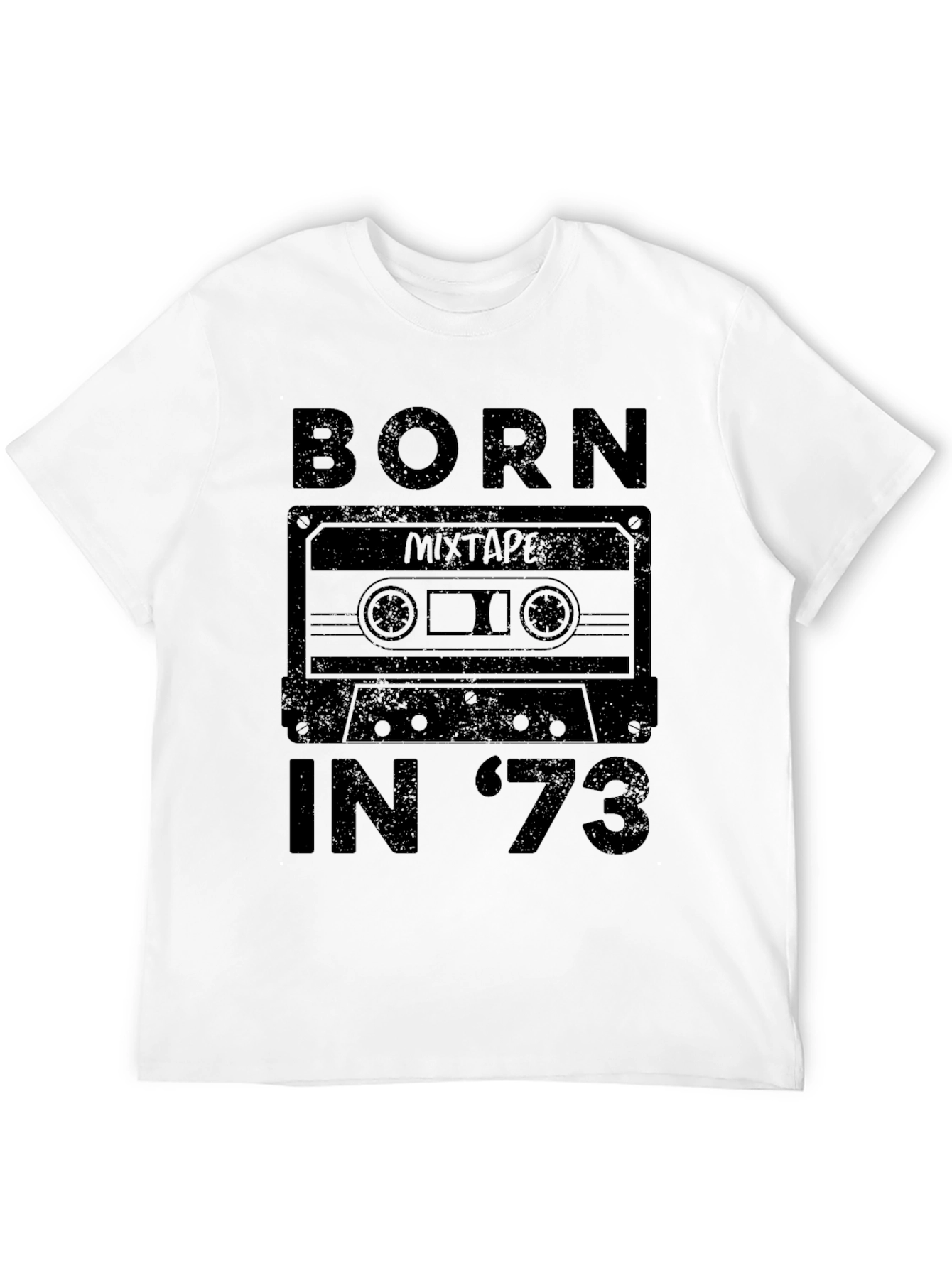 Born in 73 Mixtape Graphic Tee