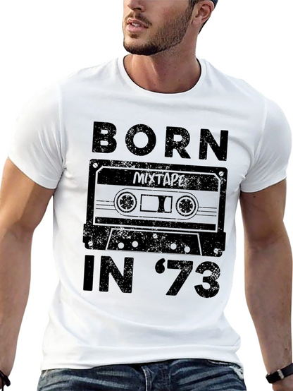 Born in 73 Mixtape Graphic Tee