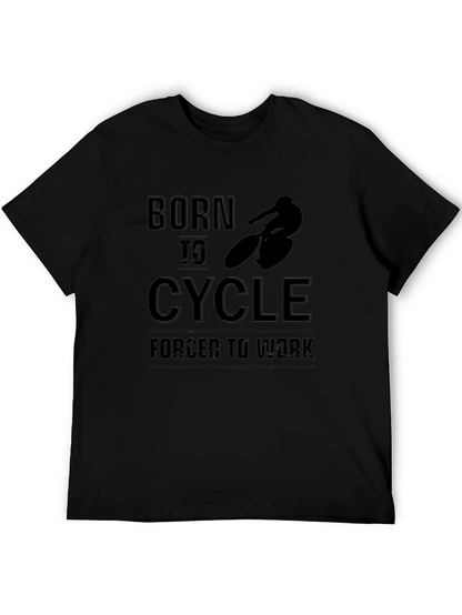 Born to Cycle Black T-Shirt