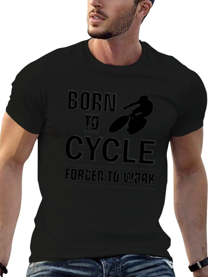 Born to Cycle Black T-Shirt