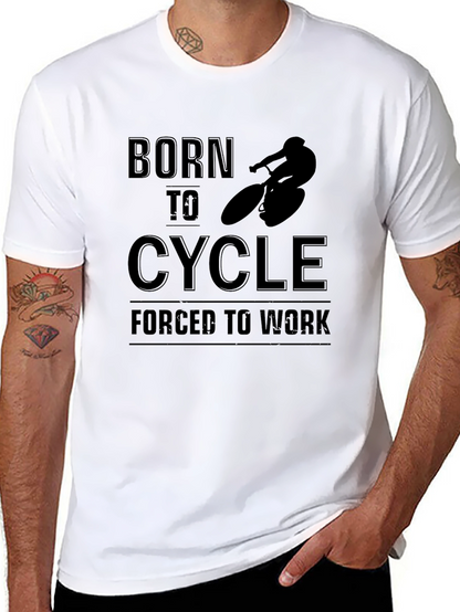 Born to Cycle Black T-Shirt