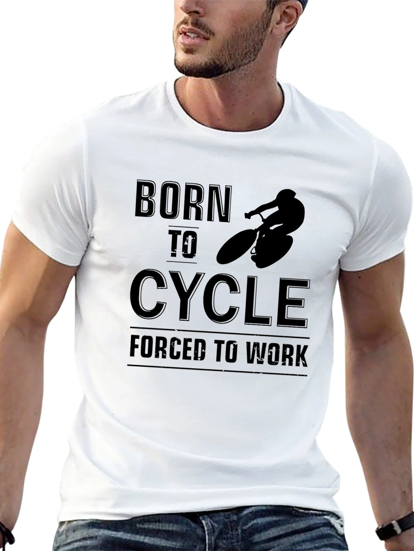 Born to Cycle Black T-Shirt