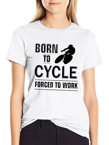 Born to Cycle Black T-Shirt