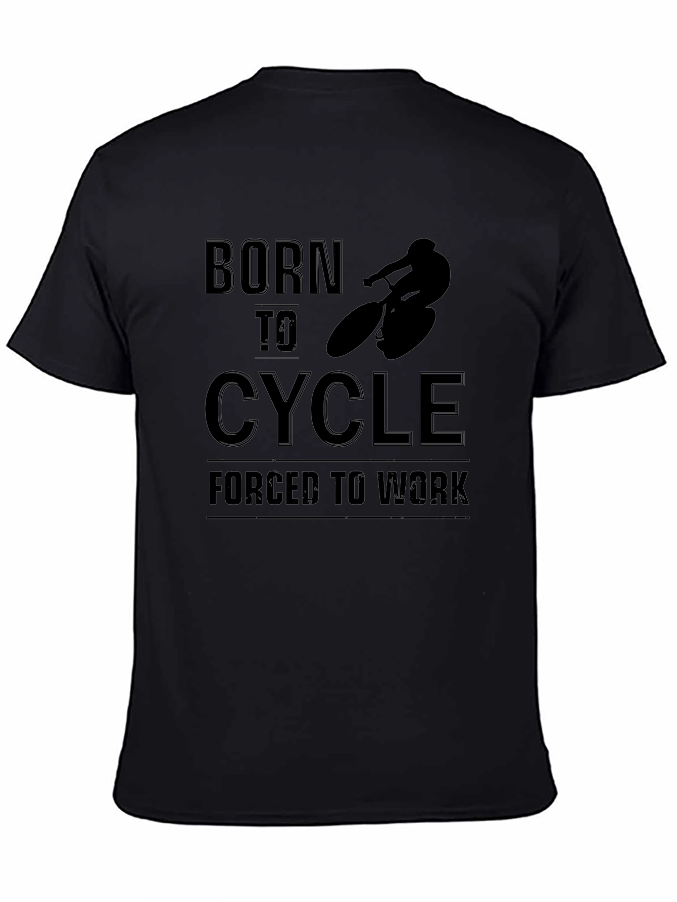 Born to Cycle Black T-Shirt