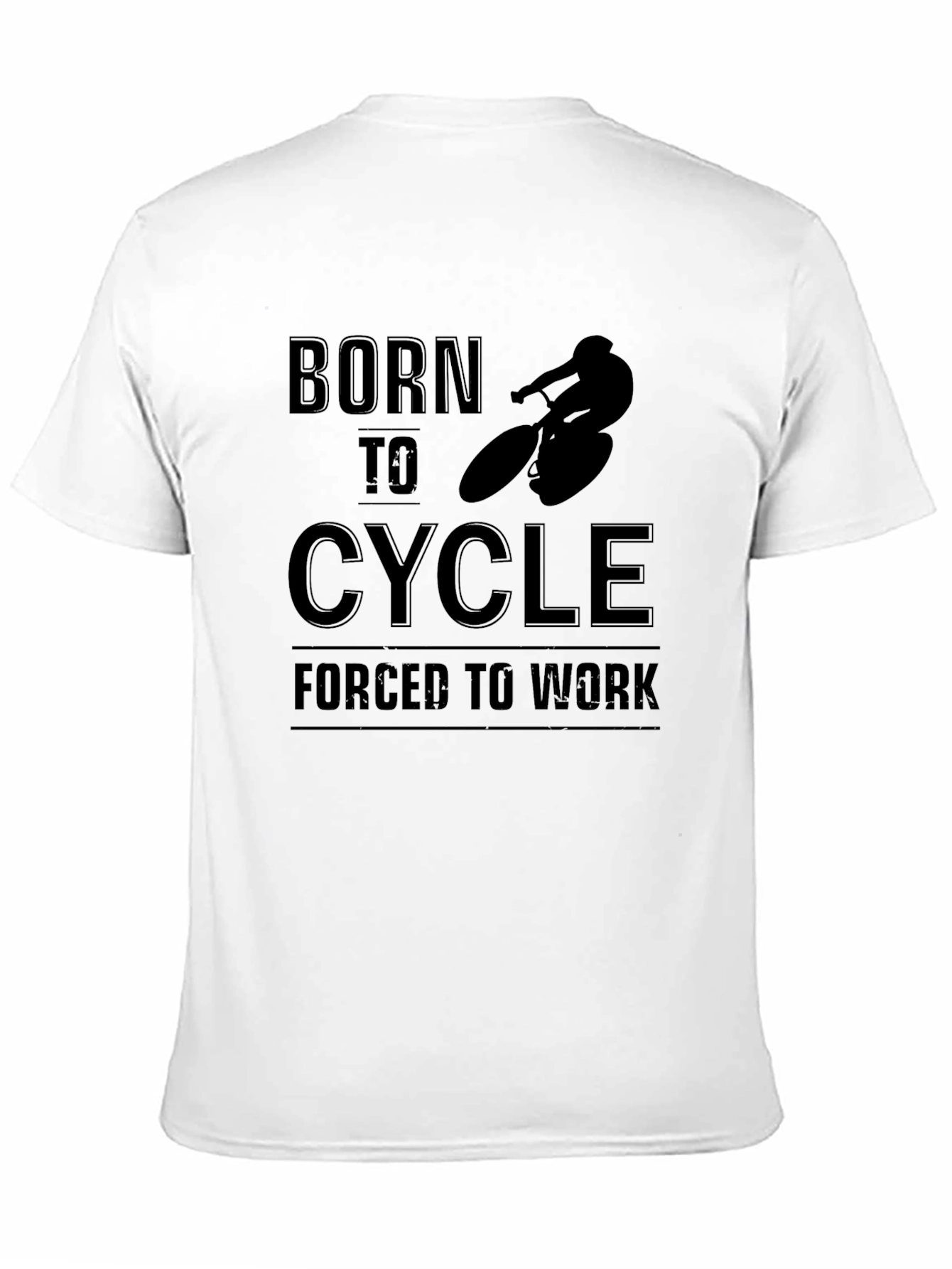 Born to Cycle Black T-Shirt