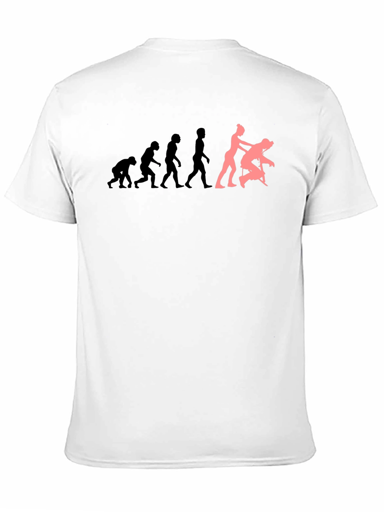 Evolution of Massage T-Shirt Funny Graphic Tee