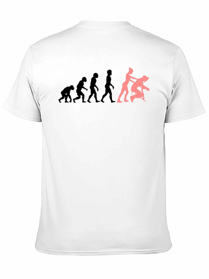 Evolution of Massage T-Shirt Funny Graphic Tee