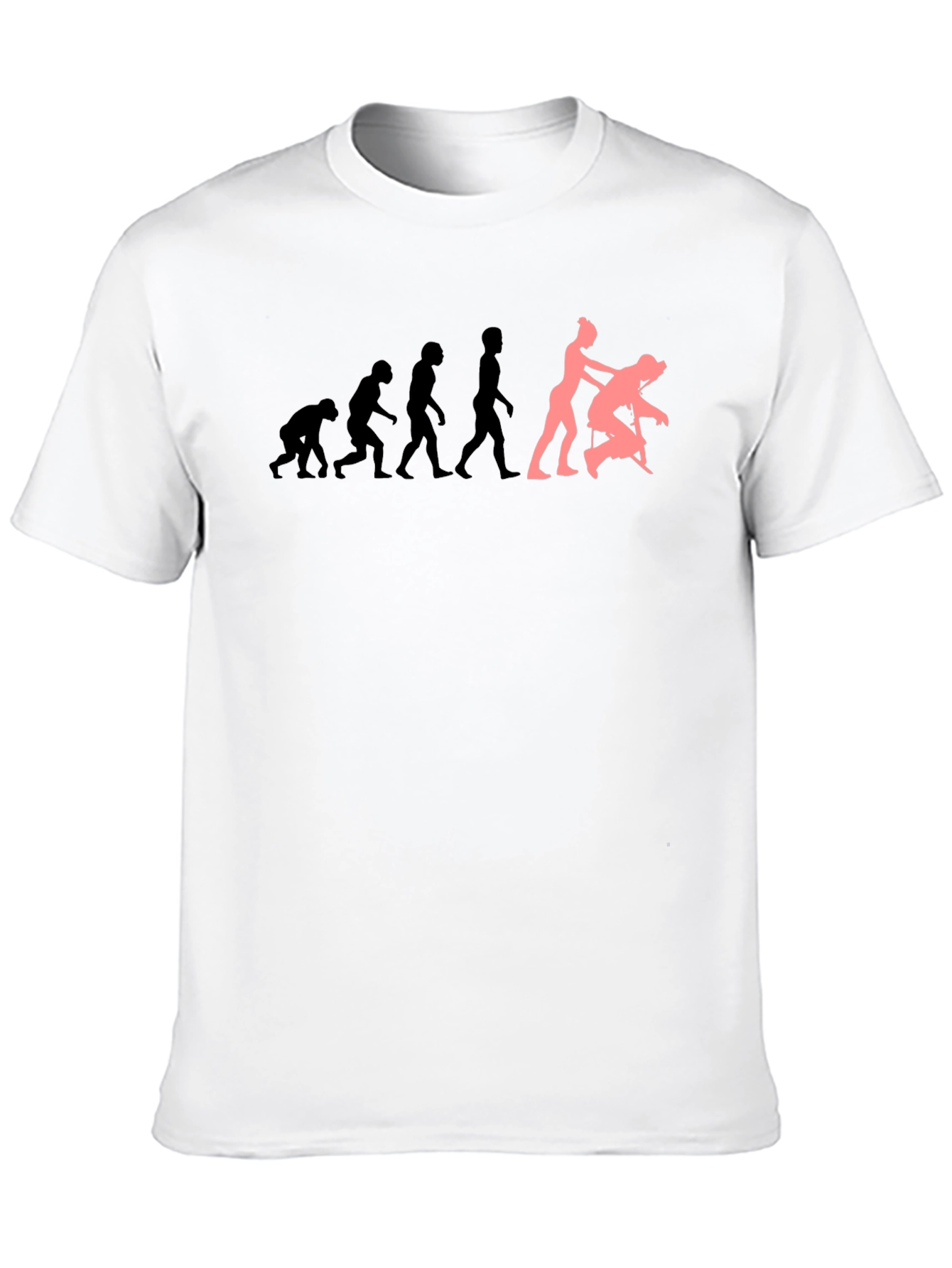 Evolution of Massage T-Shirt Funny Graphic Tee
