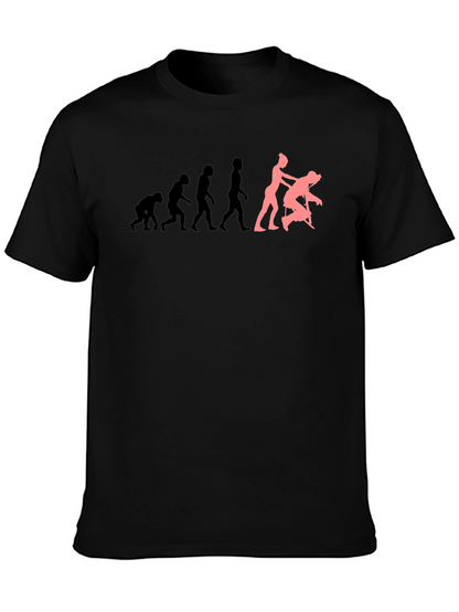 Evolution of Massage T-Shirt Funny Graphic Tee