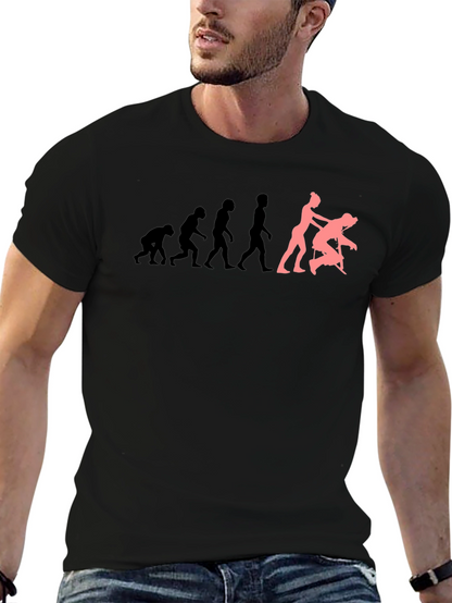 Evolution of Massage T-Shirt Funny Graphic Tee