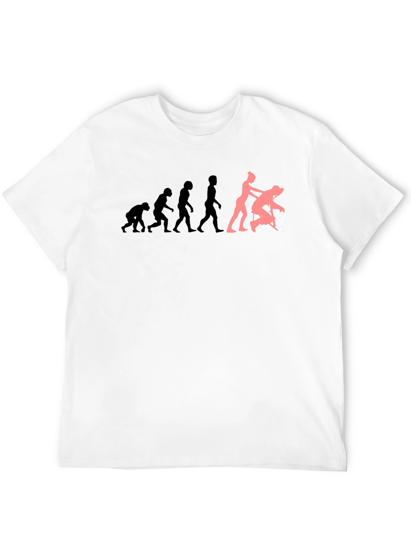 Evolution of Massage T-Shirt Funny Graphic Tee