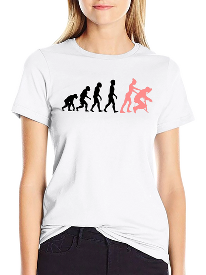 Evolution of Massage T-Shirt Funny Graphic Tee