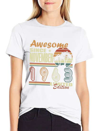 Awesome Since November 1963 Limited Edition T-Shirt