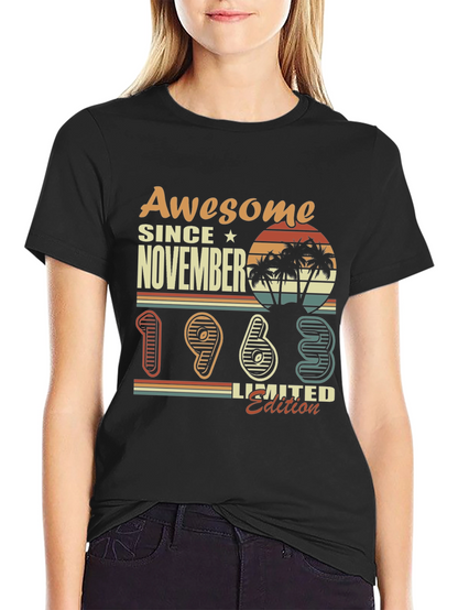 Awesome Since November 1963 Limited Edition T-Shirt