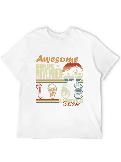 Awesome Since November 1963 Limited Edition T-Shirt