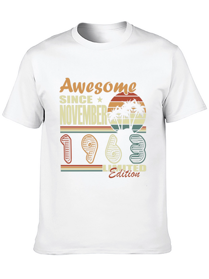 Awesome Since November 1963 Limited Edition T-Shirt