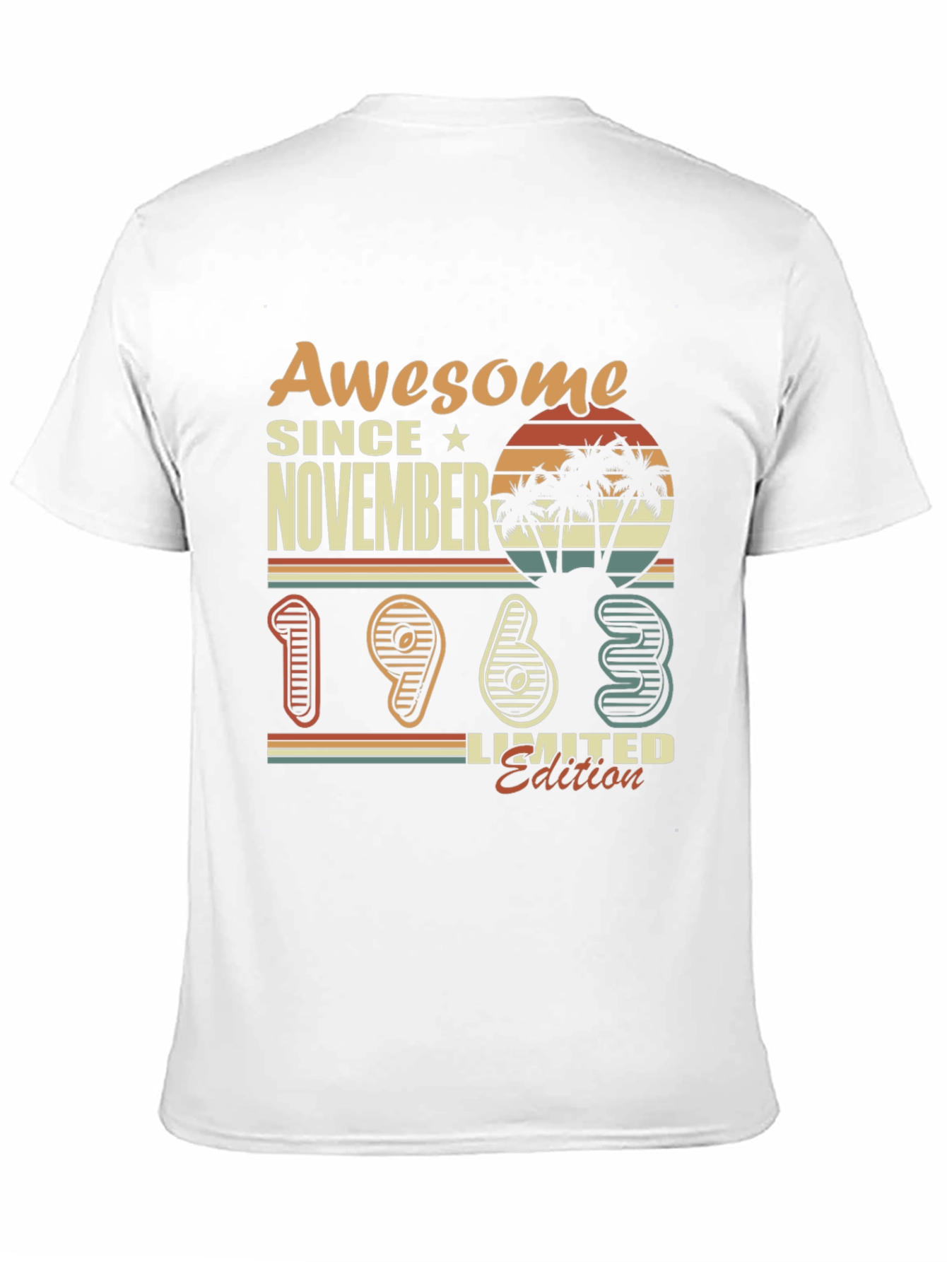 Awesome Since November 1963 Limited Edition T-Shirt