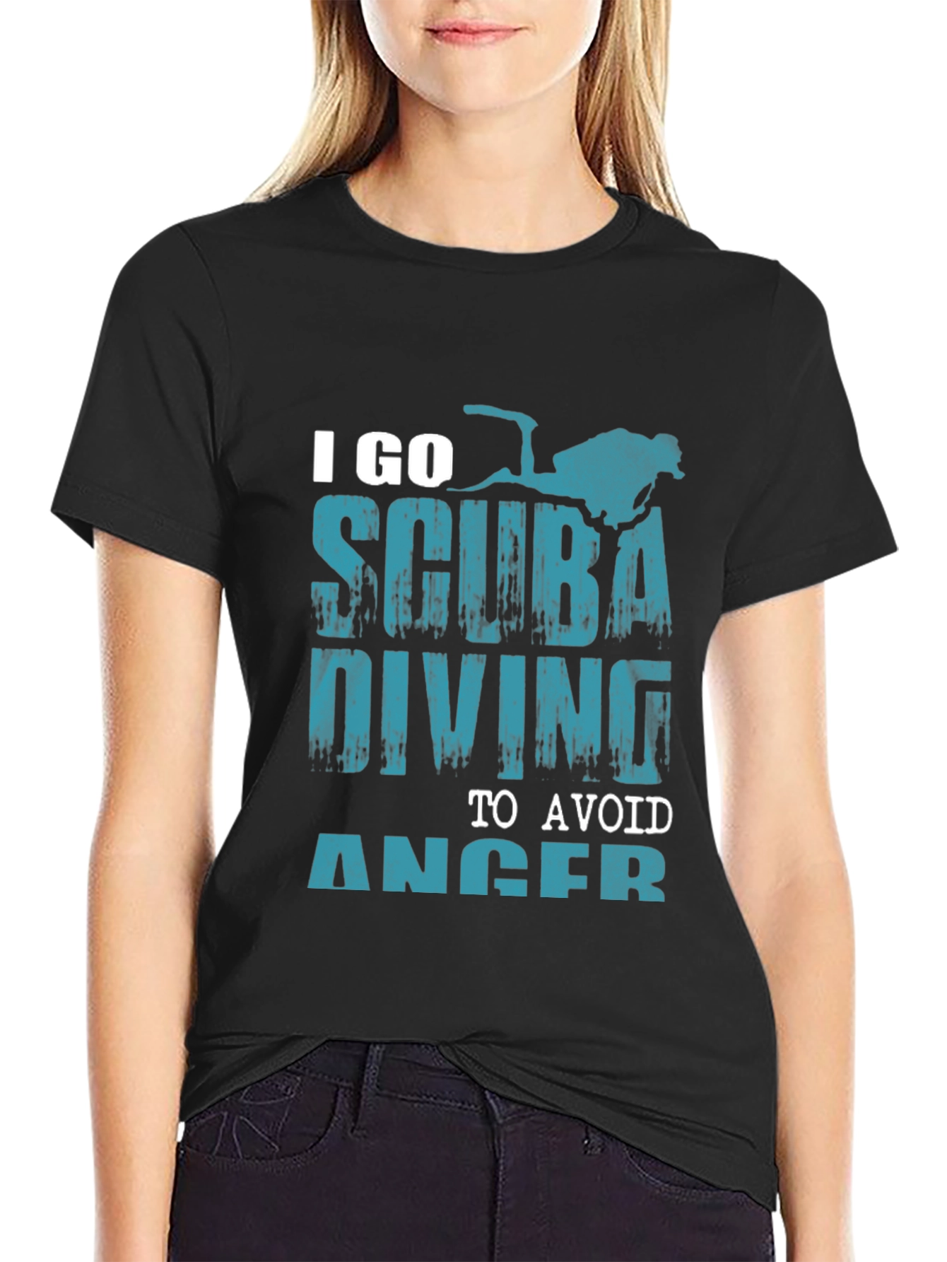 Scuba Diving Anger Avoidance T-Shirt - Diver Gift