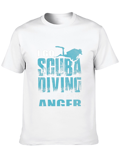 Scuba Diving Anger Avoidance T-Shirt - Diver Gift