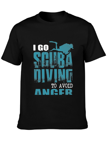Scuba Diving Anger Avoidance T-Shirt - Diver Gift