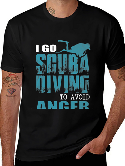 Scuba Diving Anger Avoidance T-Shirt - Diver Gift
