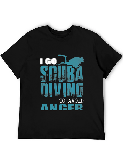 Scuba Diving Anger Avoidance T-Shirt - Diver Gift