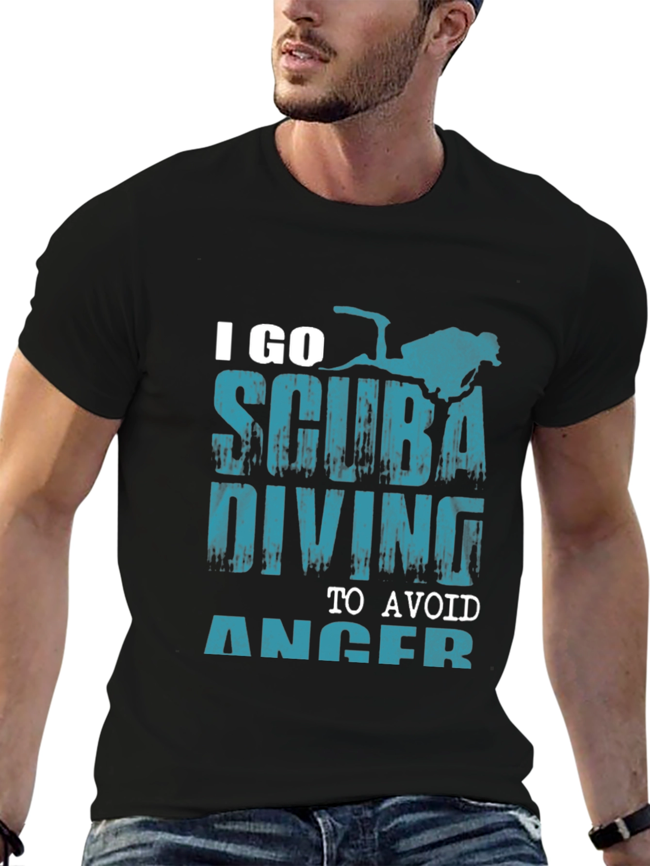 Scuba Diving Anger Avoidance T-Shirt - Diver Gift