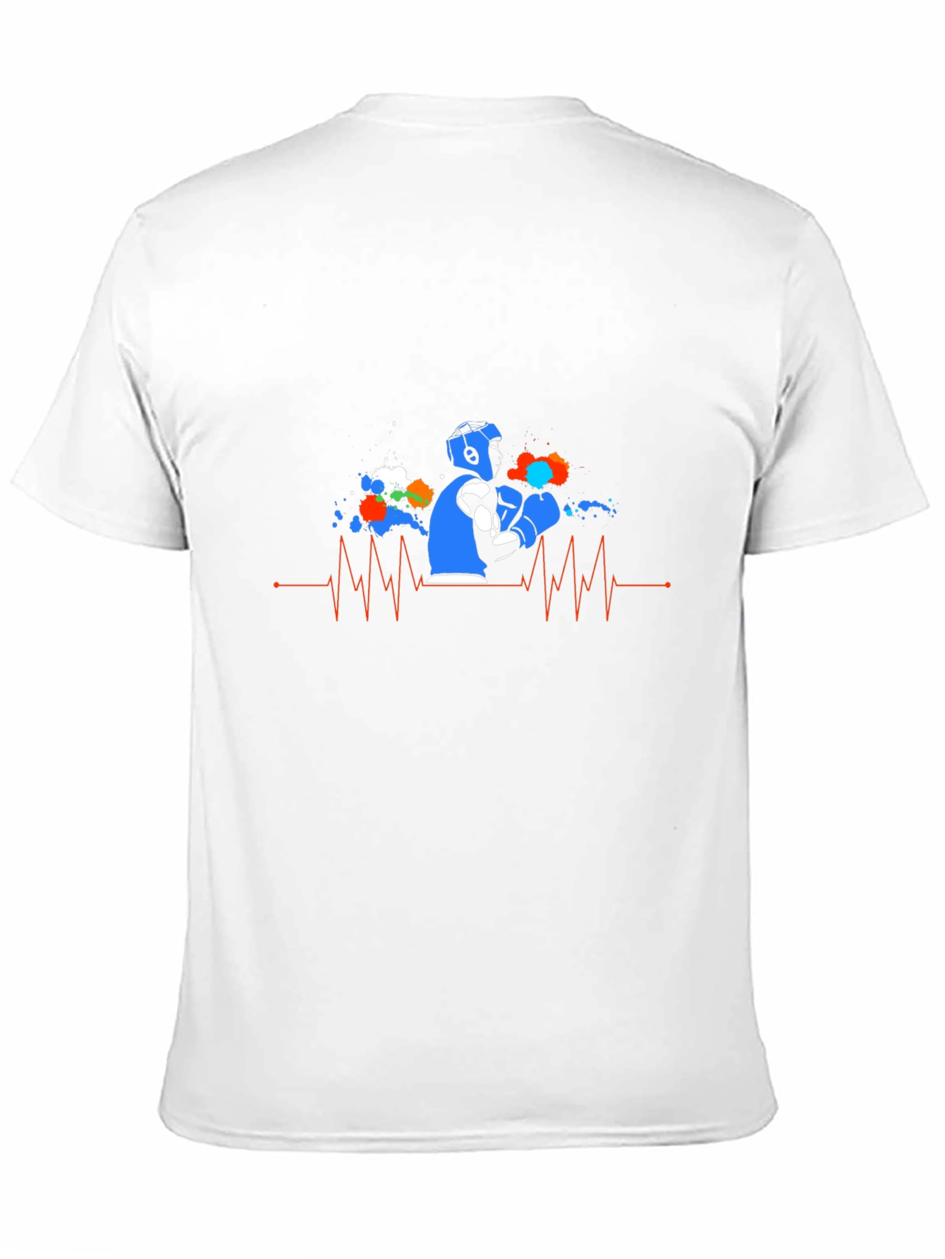 Heartbeat Graffiti Artist Graphic T-Shirt