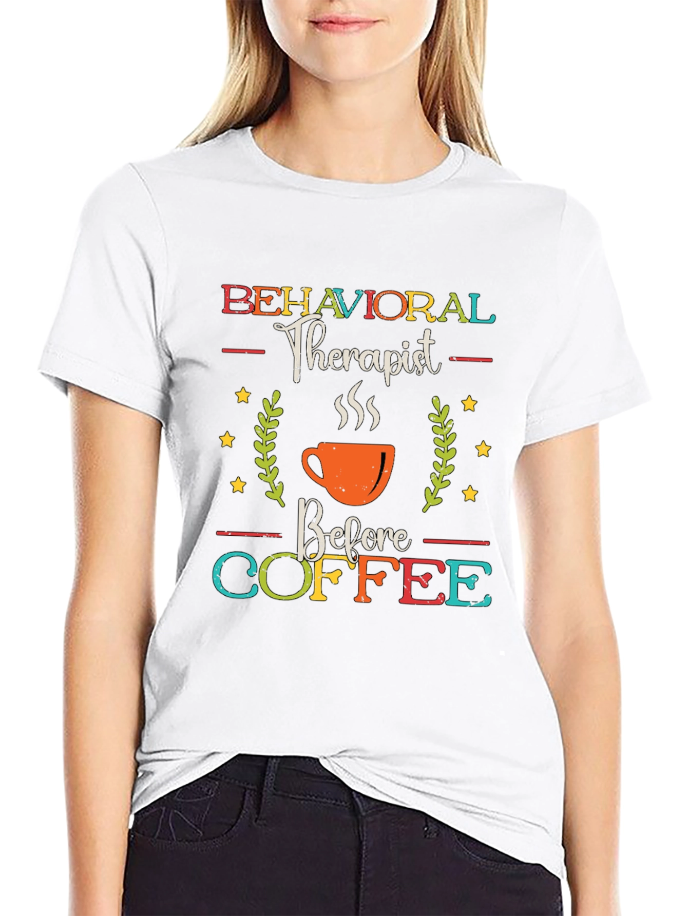 Behavioral Therapist Before Coffee Graphic Tee