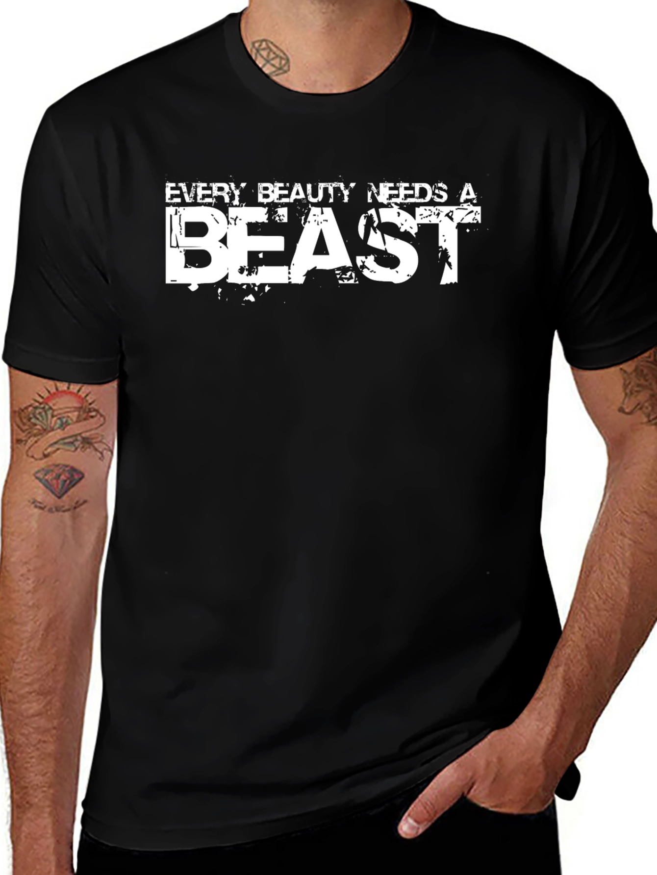 Every Beauty Needs a Beast Graphic Tee