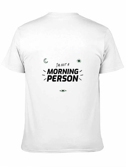 Im Not A Morning Person Black T-Shirt