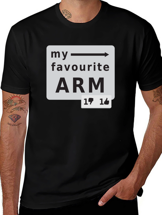 My Favorite ARM T-Shirt - Funny Tech Humor Tee