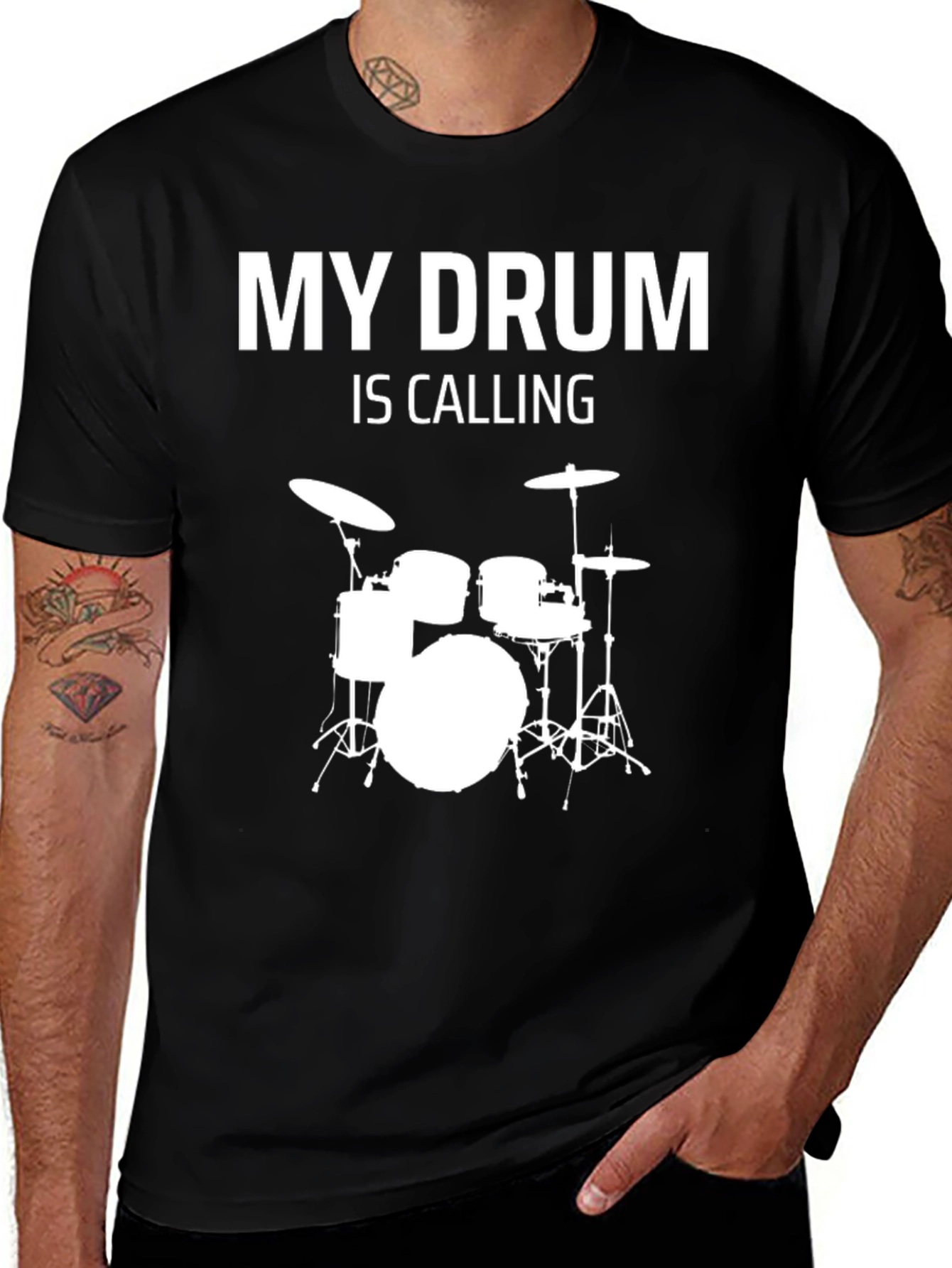 My Drum is Calling Graphic T-Shirt