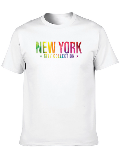 New York City Collection Rainbow Graphic Tee