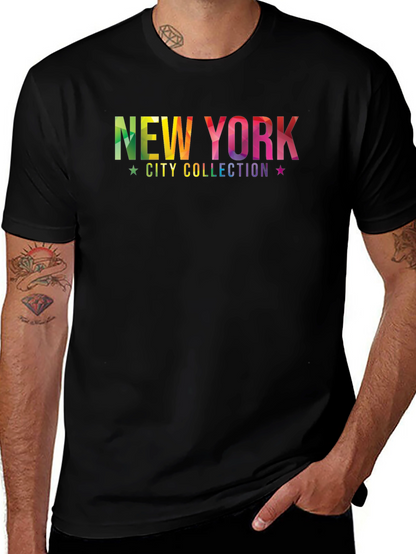 New York City Collection Rainbow Graphic Tee